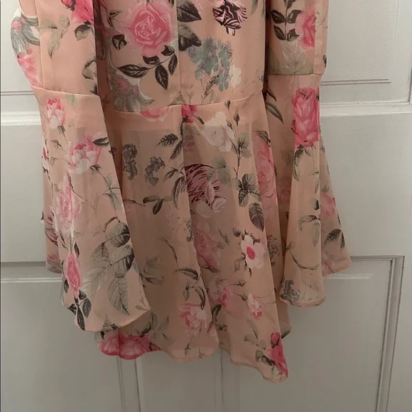 Eliza J Floral High Low Dress size 4 - Picture 6 of 6